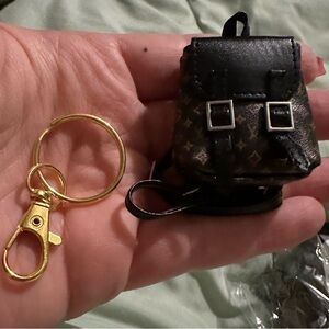 Cute fashion book bag keychain or purse charm!